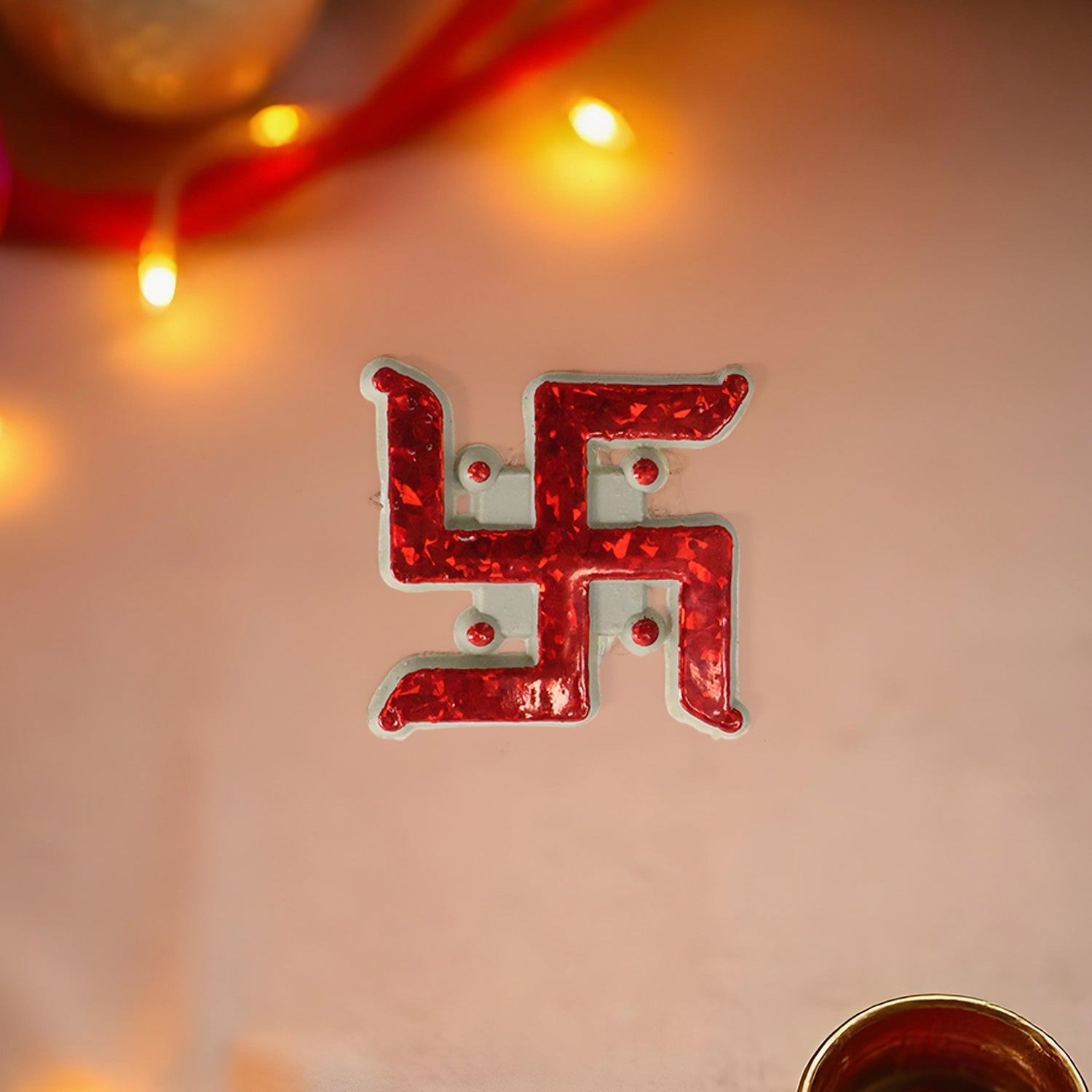 Traditional Decorative “Swastik” Sticker - (Set) Traditional Decorative “Swastik” Sticker - (Set)